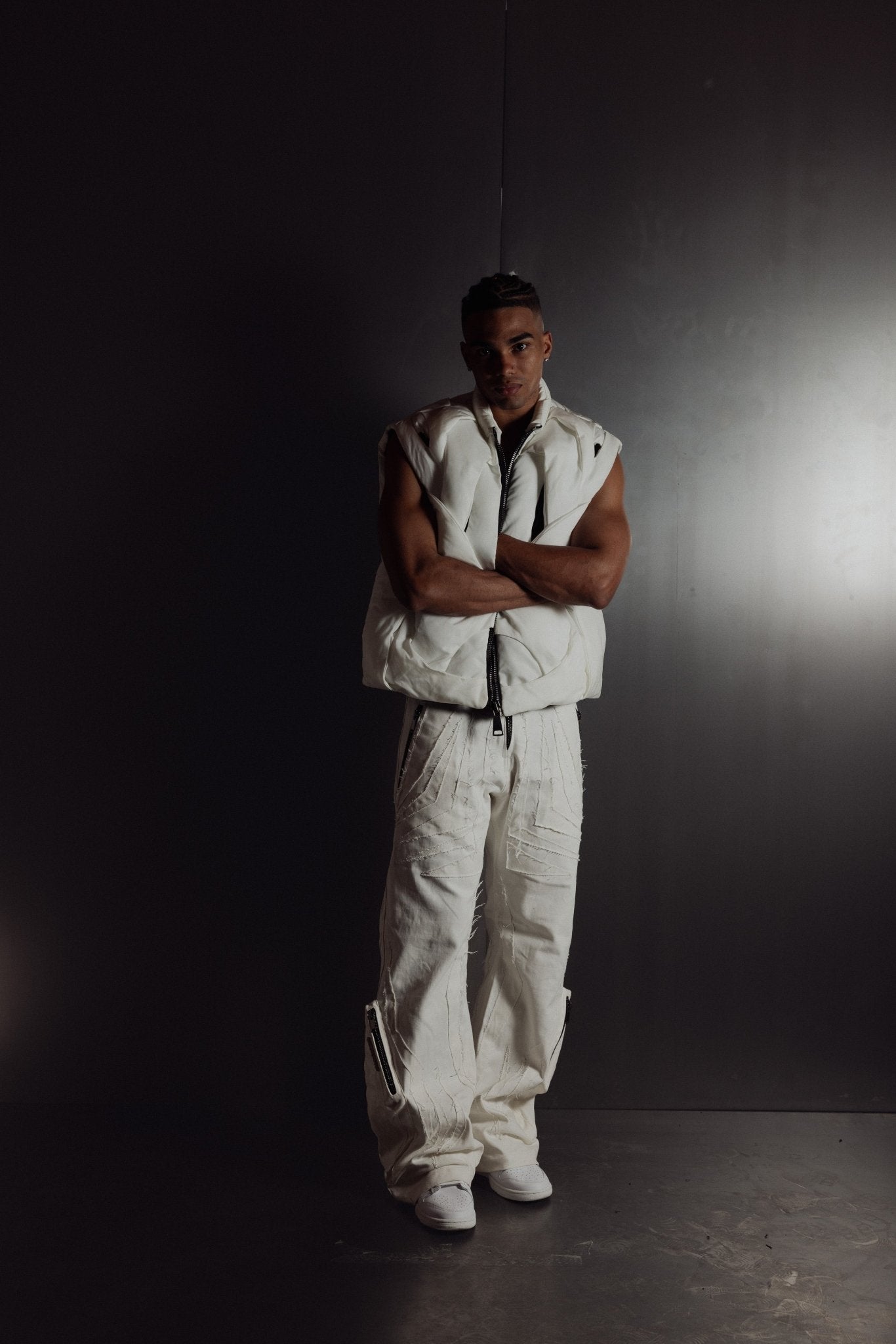 WHITE OOPART VEST - Forget About Me - Forget About Me - VEST