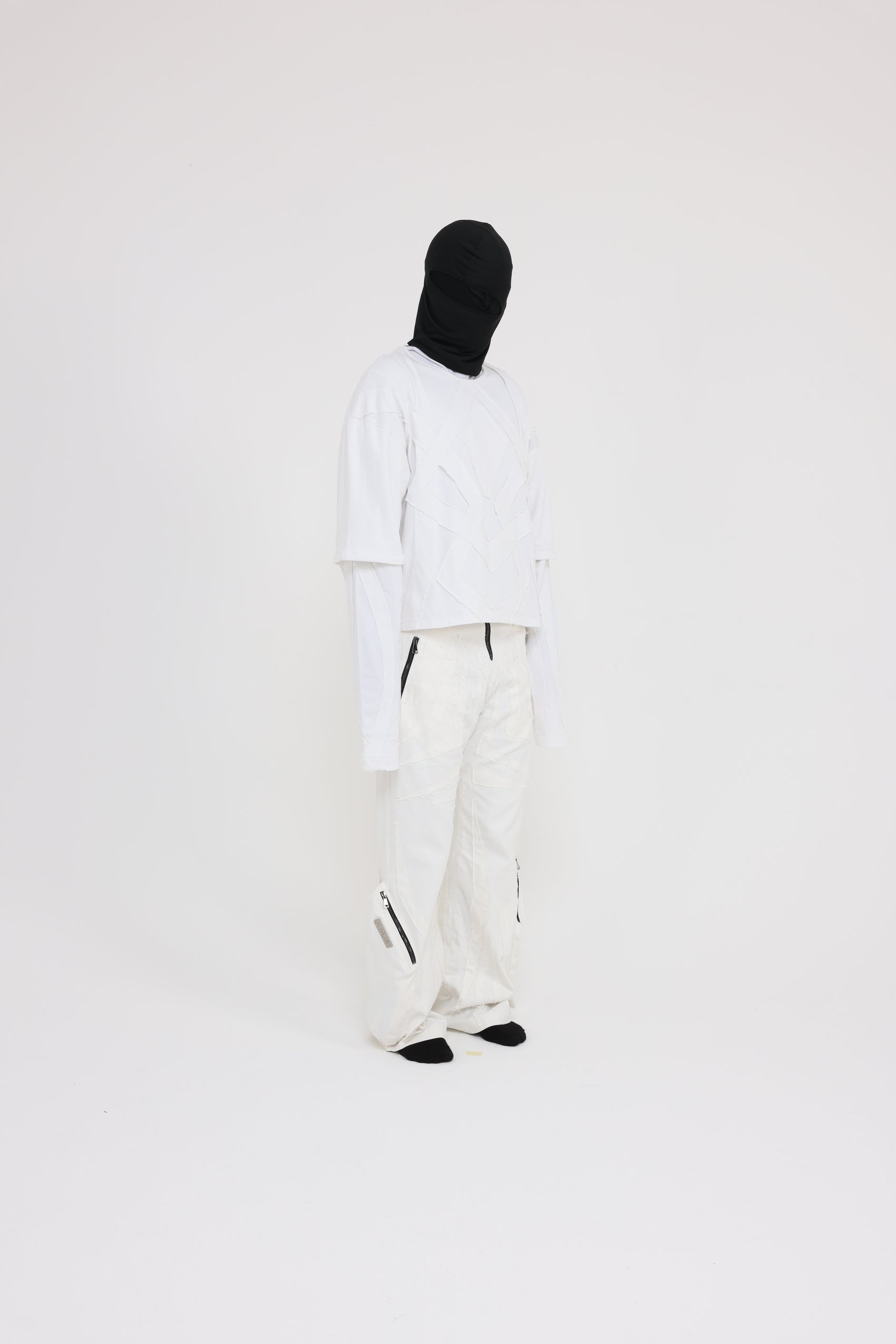 WHITE OOPART PANTS V1