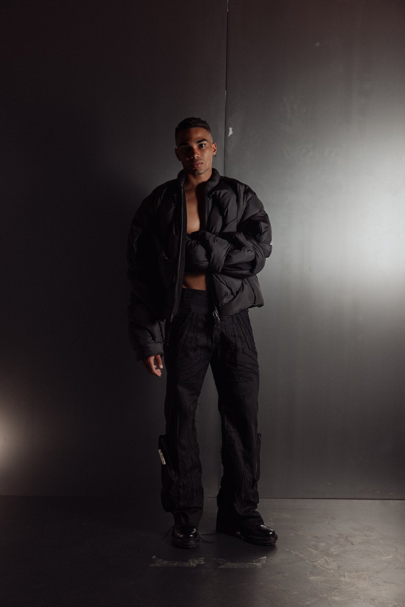 BLACK OOPART BOMBER - Forget About Me - Forget About Me - BOMBER