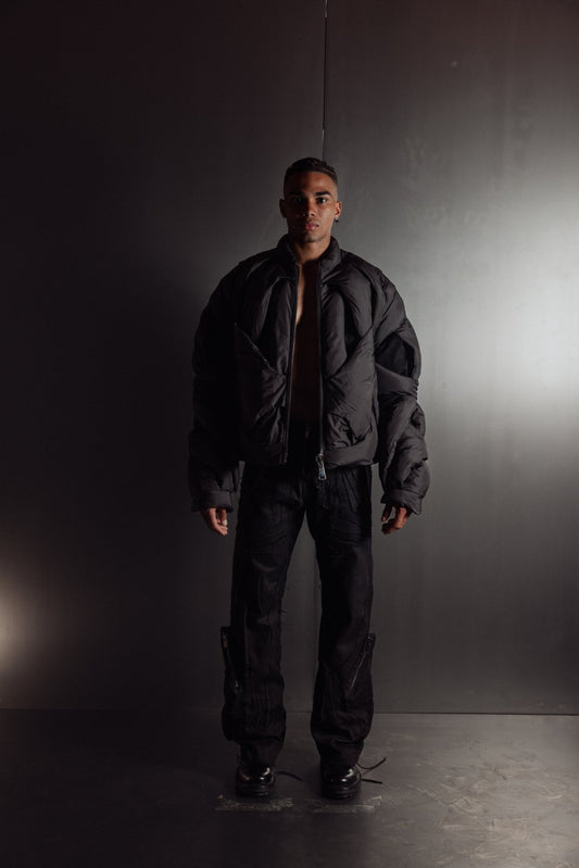 BLACK OOPART BOMBER - Forget About Me - Forget About Me - BOMBER