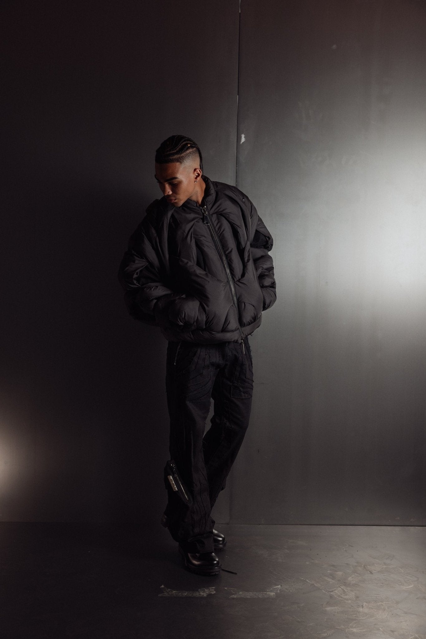 BLACK OOPART BOMBER - Forget About Me - Forget About Me - BOMBER