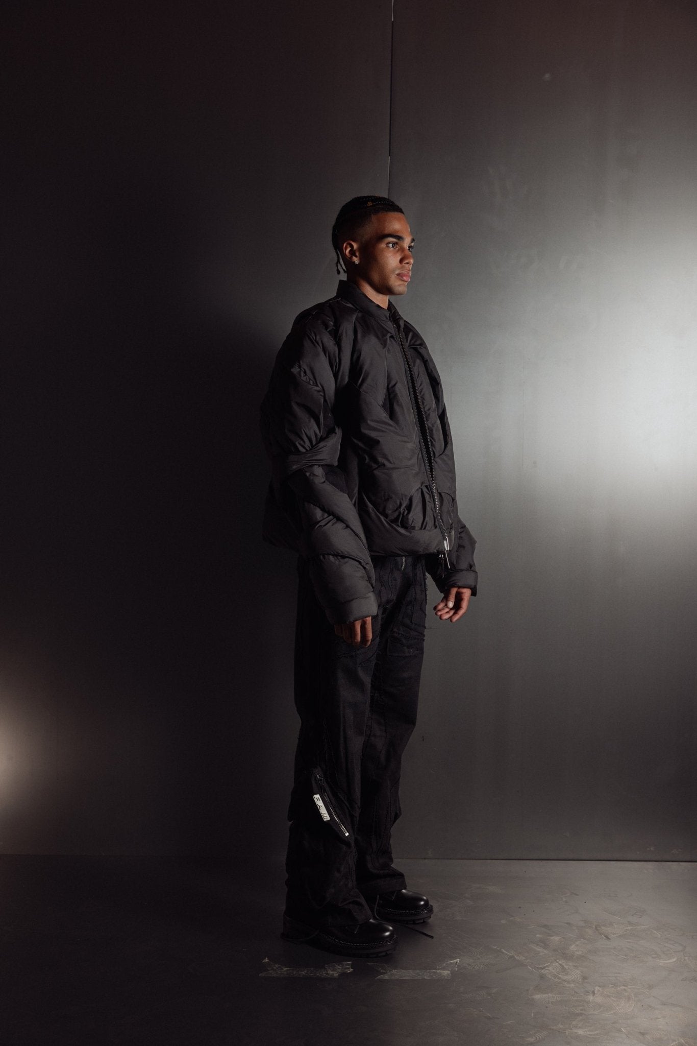 BLACK OOPART BOMBER - Forget About Me - Forget About Me - BOMBER