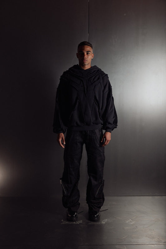 BLACK OOPART HOODIE - Forget About Me - Forget About Me - HOODIE