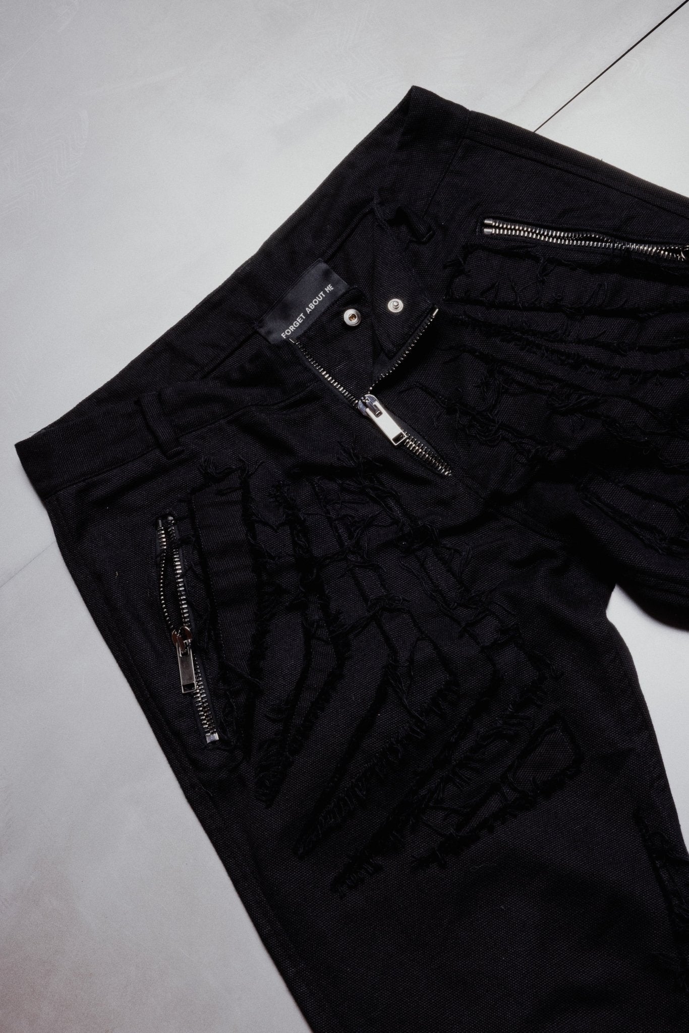 BLACK OOPART PANTS V1 - Forget About Me - Forget About Me - PANTS