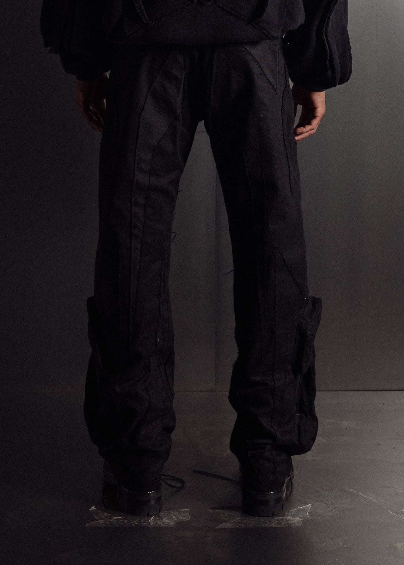 BLACK OOPART PANTS V1 - Forget About Me - Forget About Me - PANTS