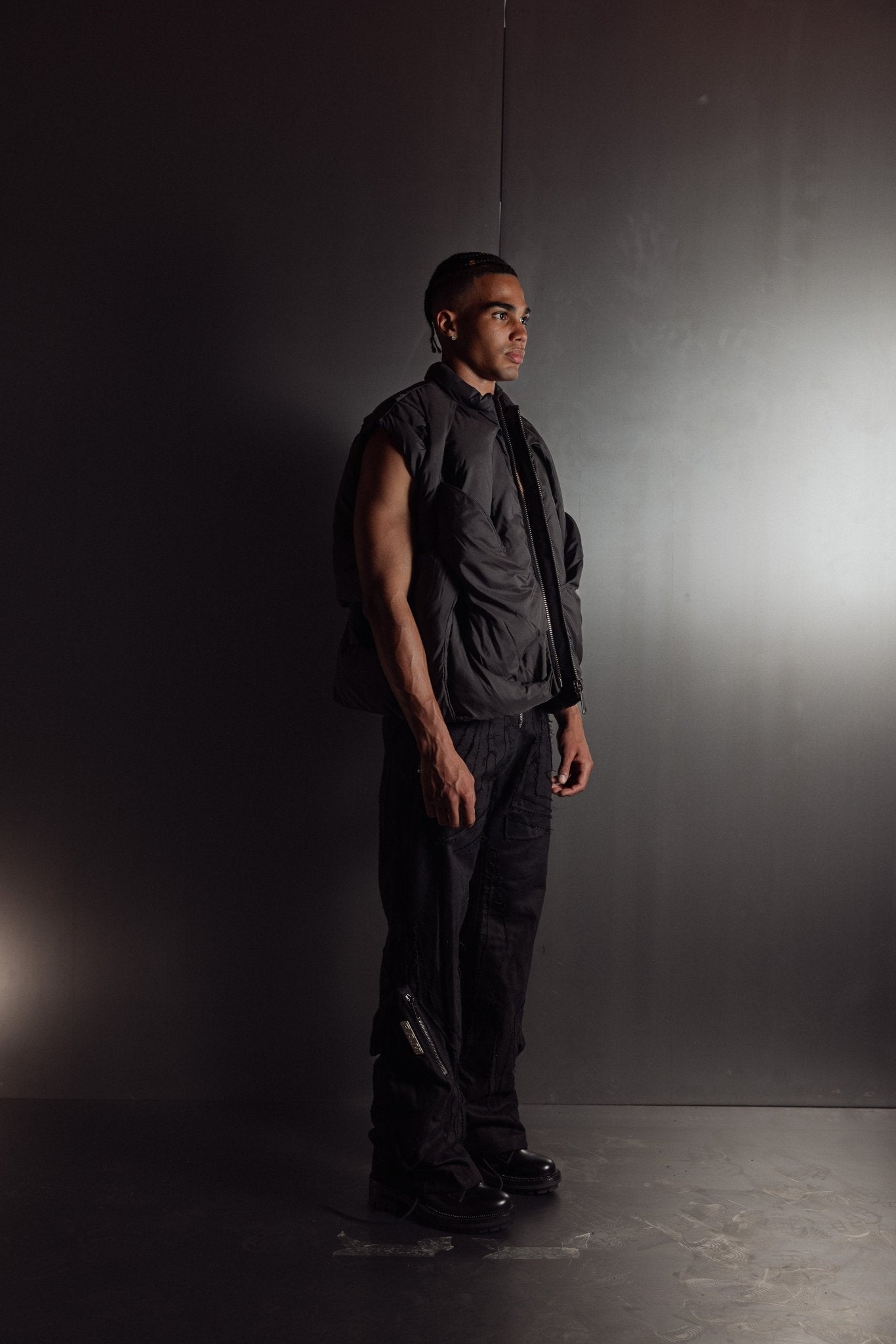 BLACK OOPART VEST - Forget About Me - Forget About Me - VEST