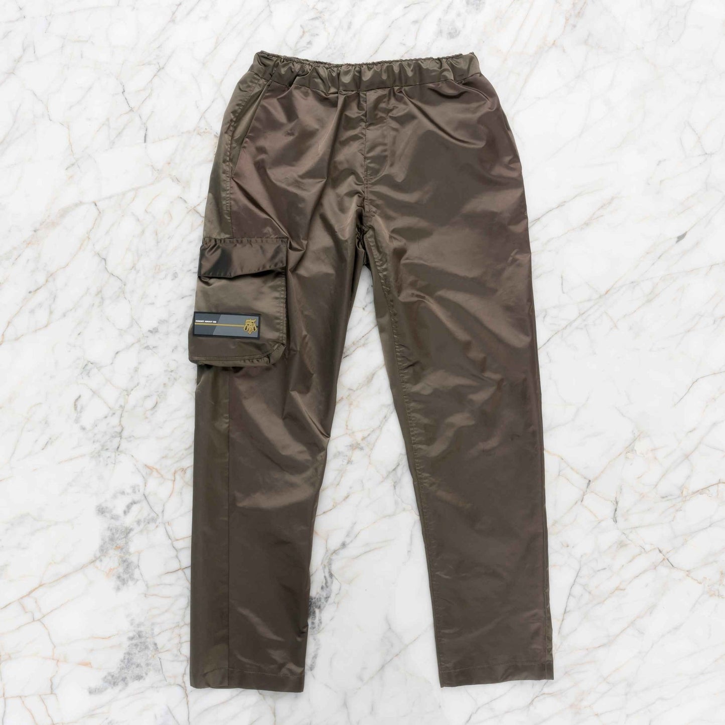 GREEN NYLON PANTS - Forget About Me - Forget About Me - 