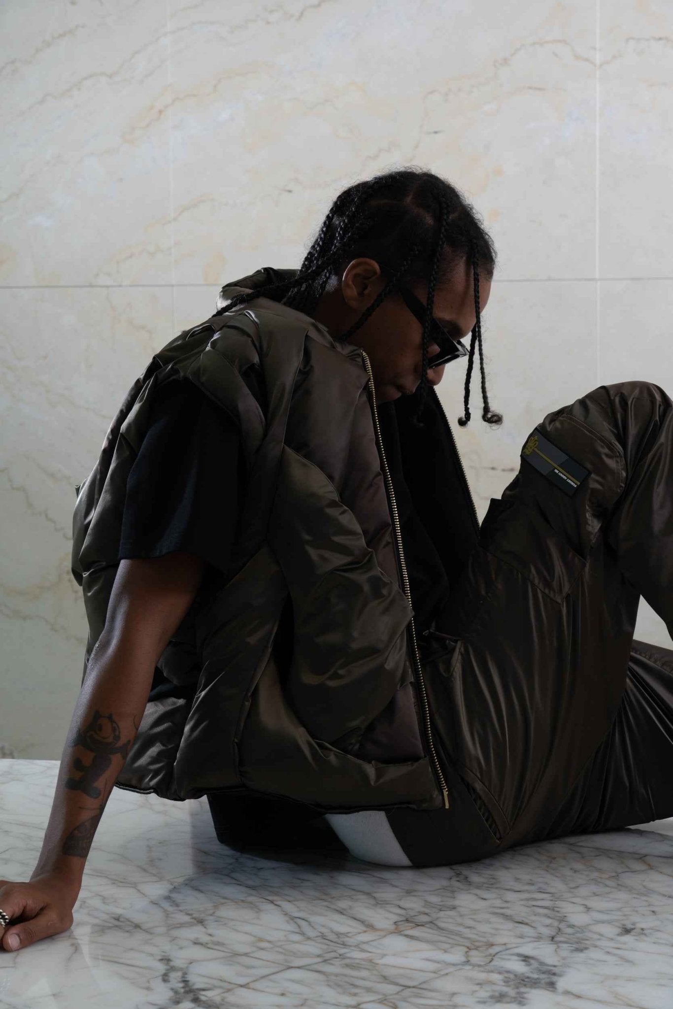 GREEN OOPART VEST - Forget About Me - Forget About Me - 