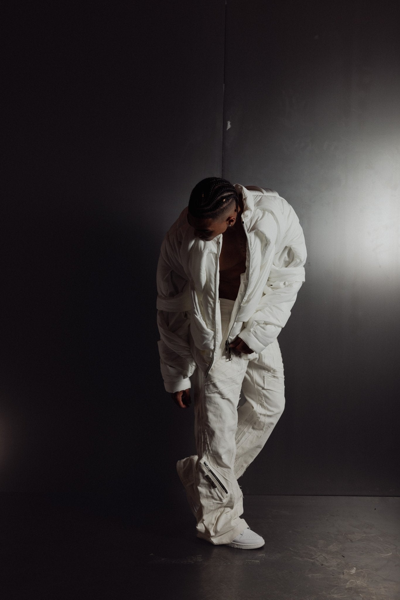 WHITE OOPART BOMBER - Forget About Me - Forget About Me - BOMBER