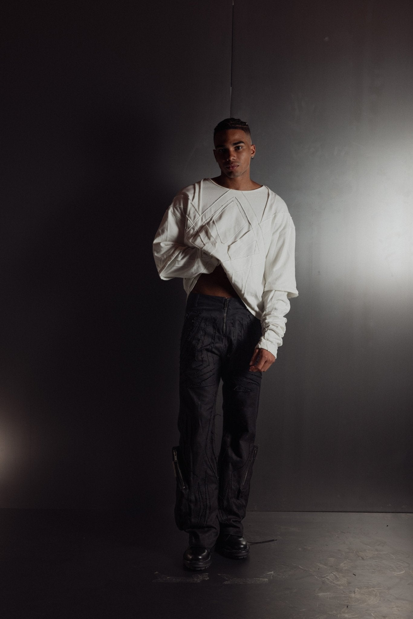 WHITE OOPART LONG SLEEVES - Forget About Me - Forget About Me - LS