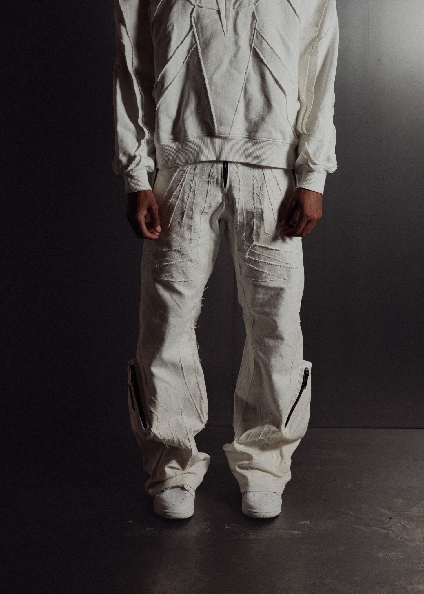 WHITE OOPART PANTS V1 - Forget About Me - Forget About Me - PANTS