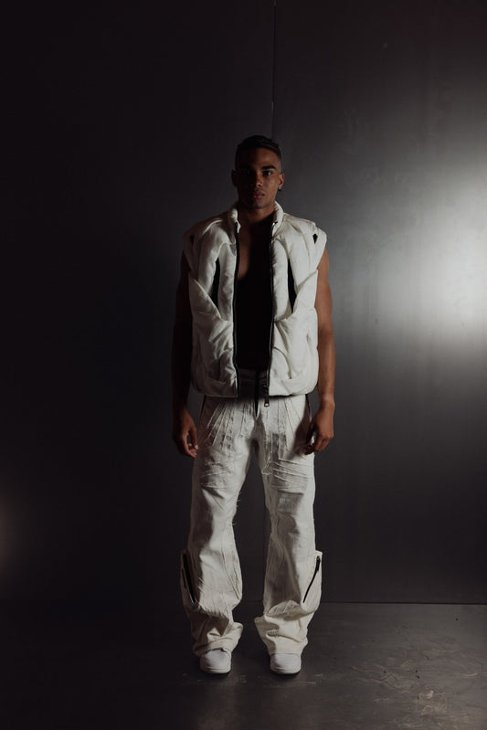 WHITE OOPART VEST - Forget About Me - Forget About Me - VEST