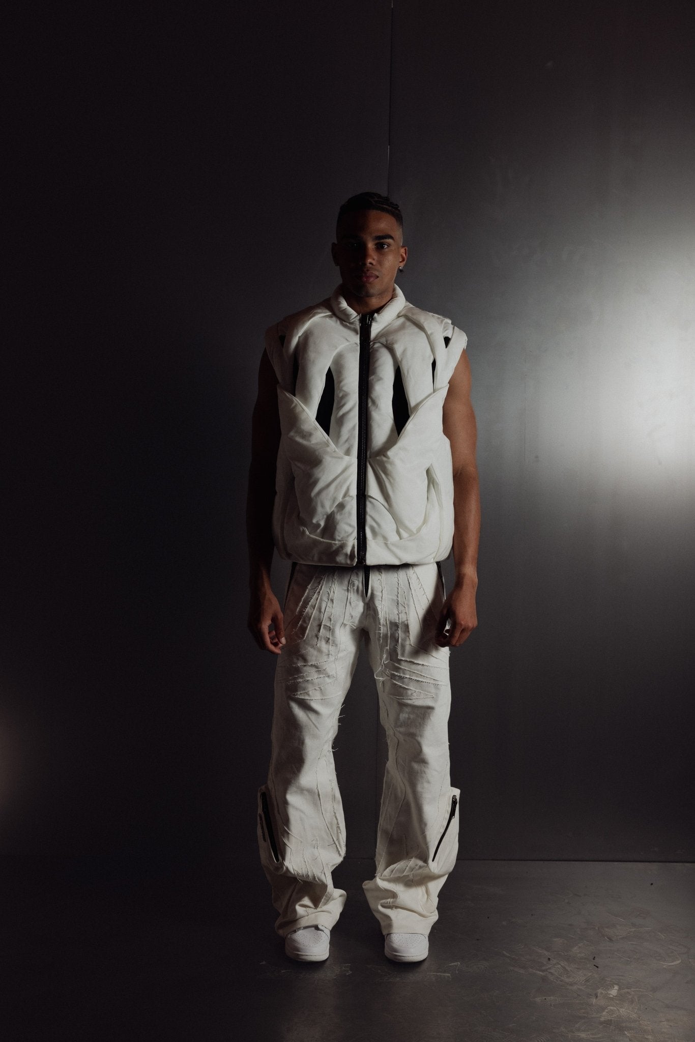 WHITE OOPART VEST - Forget About Me - Forget About Me - VEST